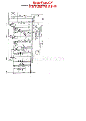 Telefunken-Rex-8M64-GWK-Schematic电路原理图.pdf