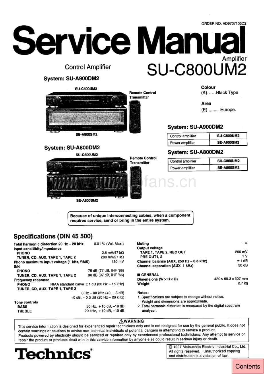 Technics-SUC-800-UM-2-Service-Manual电路原理图.pdf_第1页