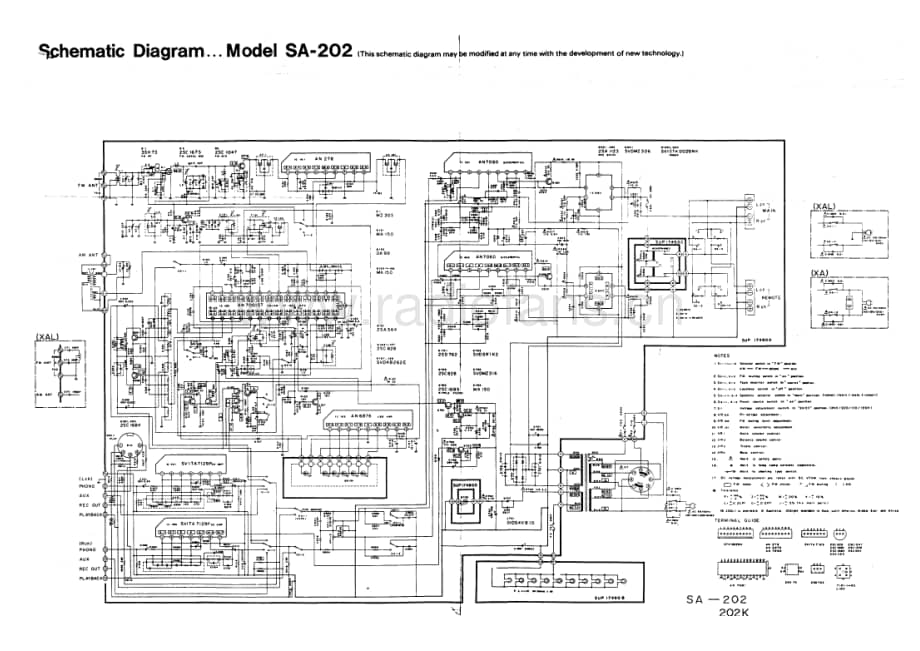 Technics-SA-202-schematics电路原理图.pdf_第1页