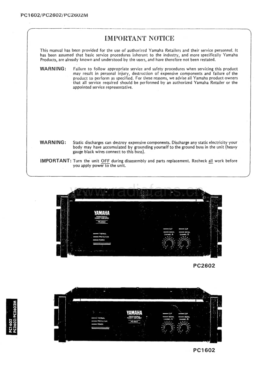 Yamaha-PC-1602-Service-Manual电路原理图.pdf_第2页