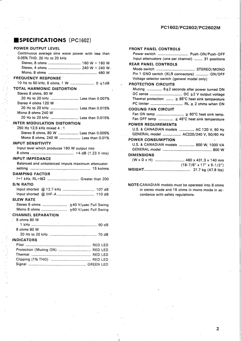 Yamaha-PC-1602-Service-Manual电路原理图.pdf_第3页