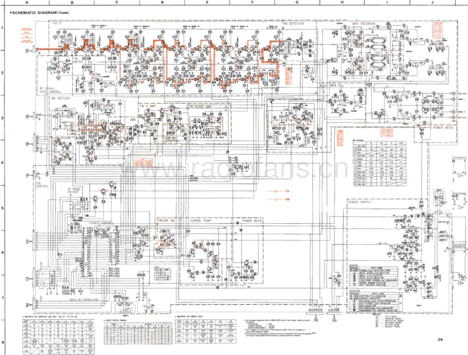 Yamaha-T-85-Schematic电路原理图.pdf_第1页