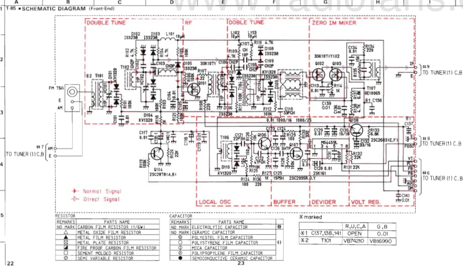 Yamaha-T-85-Schematic电路原理图.pdf_第3页