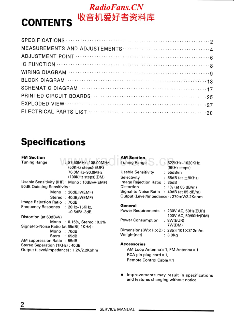 Teac-TH-500-Service-Manual电路原理图.pdf_第2页