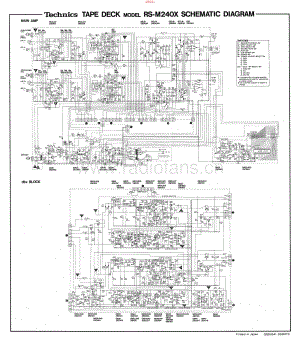 Technics-RSM-240-X-Schematics电路原理图.pdf