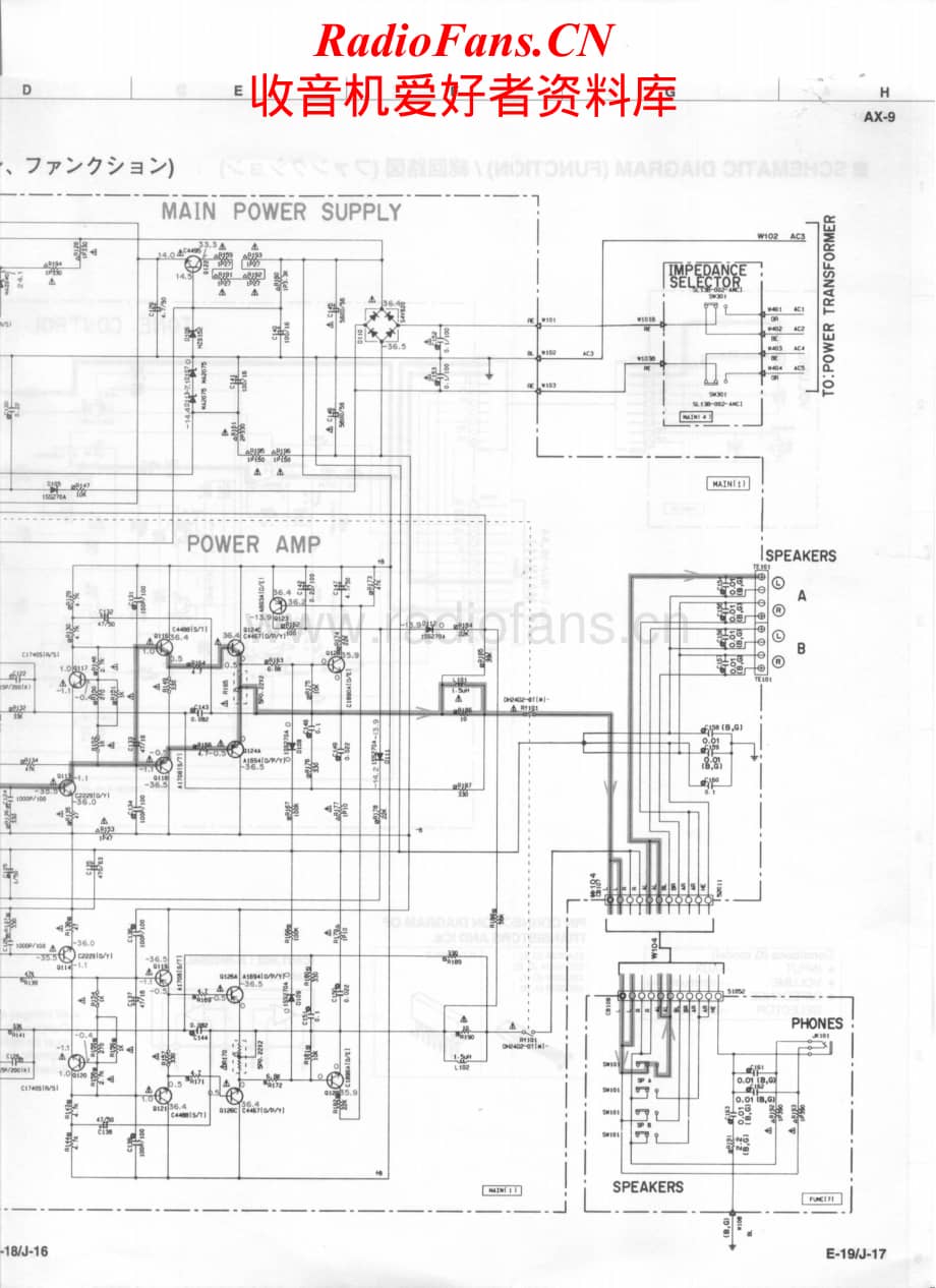 Yamaha-AX-9-Schematic电路原理图.pdf_第2页