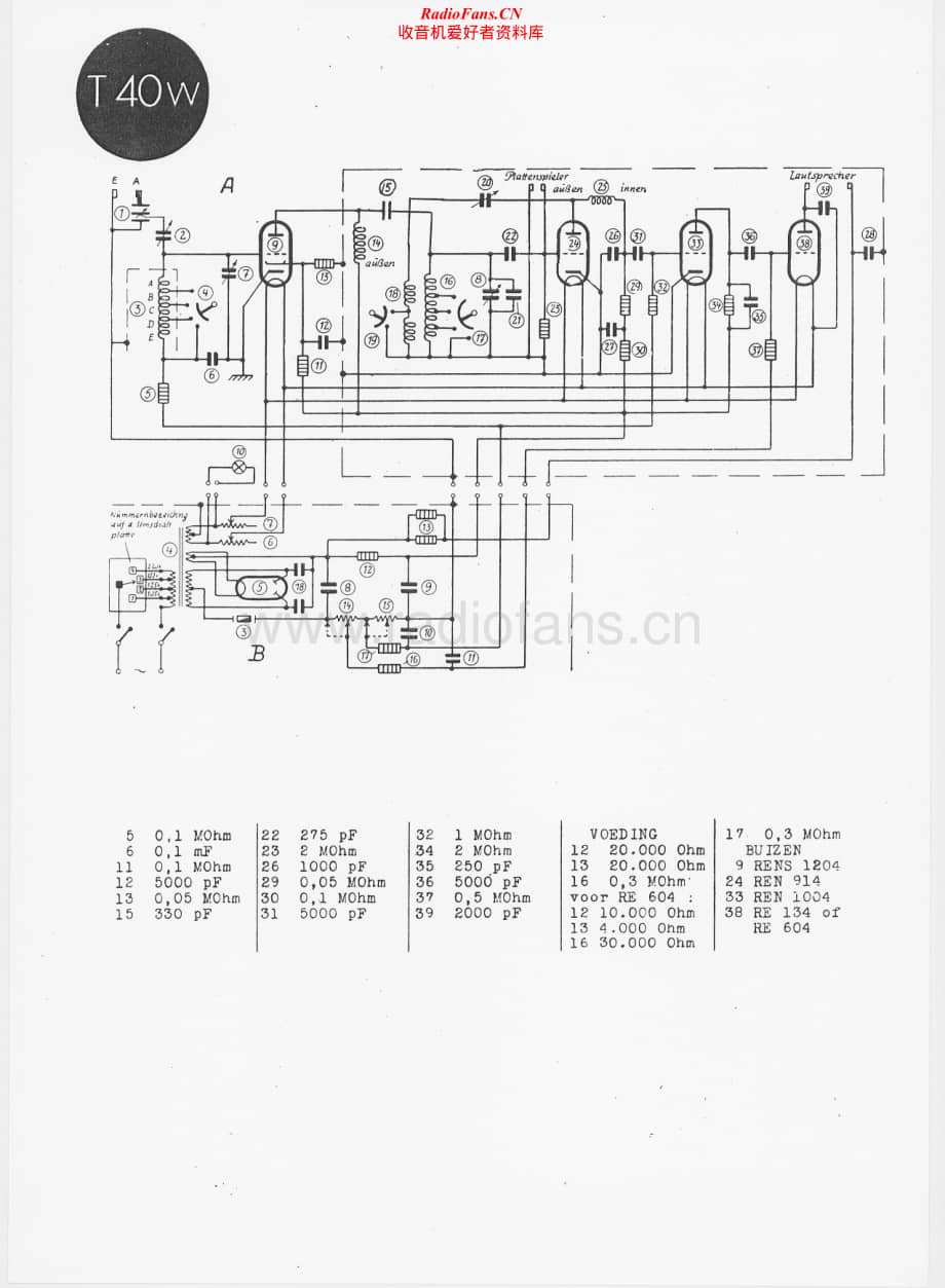 Telefunken-T40-W-Service-Manual电路原理图.pdf_第1页