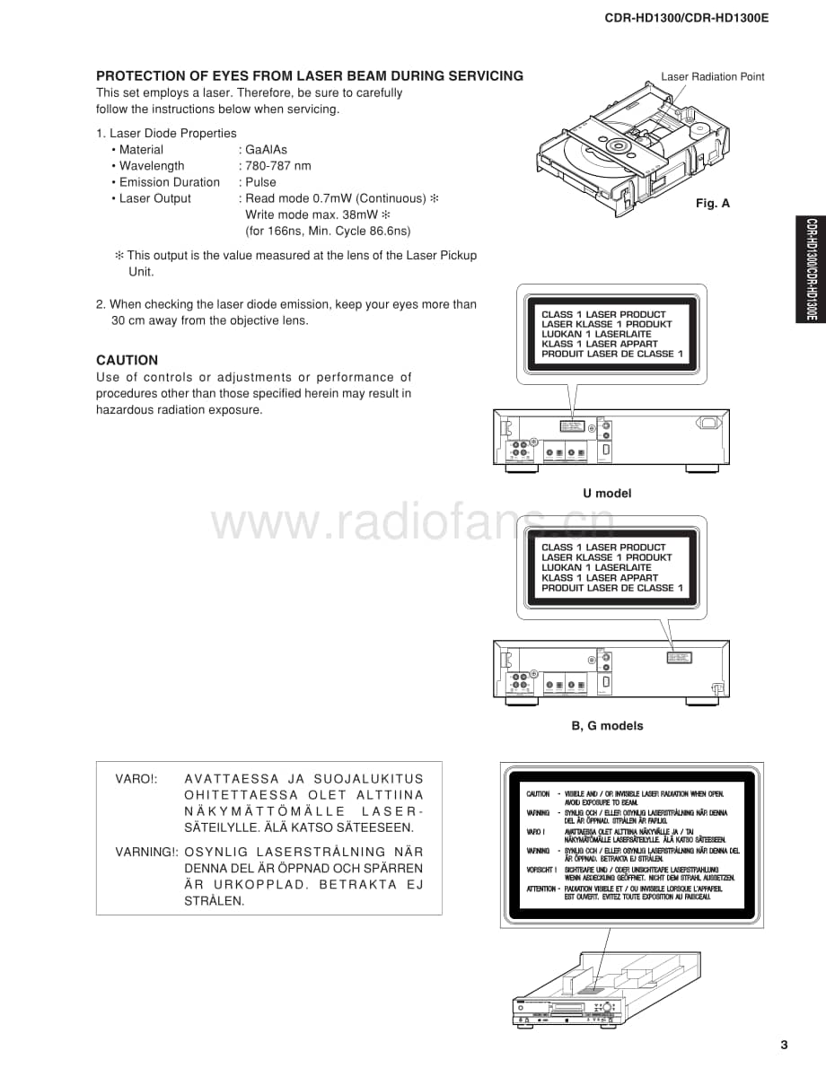 Yamaha-CDRHD-1300-Service-Manual电路原理图.pdf_第3页