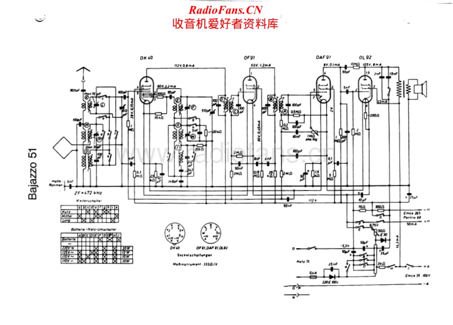 Telefunken-Bajazzo-51-Schematic电路原理图.pdf_第2页