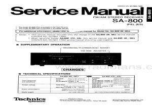 Technics-SA-800-Service-Manual电路原理图.pdf