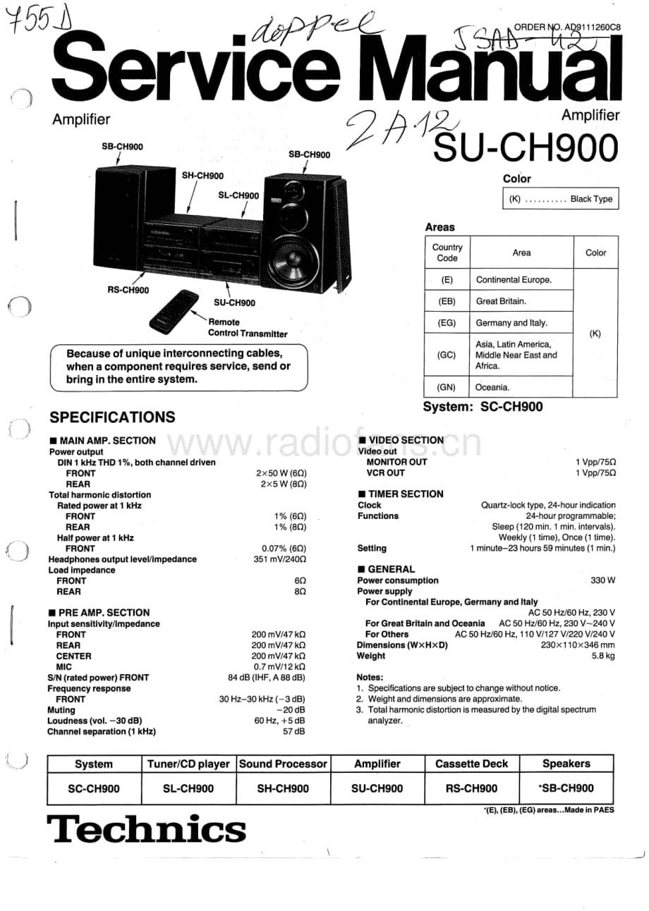 Technics-SUCH-900-Schematics电路原理图.pdf_第1页