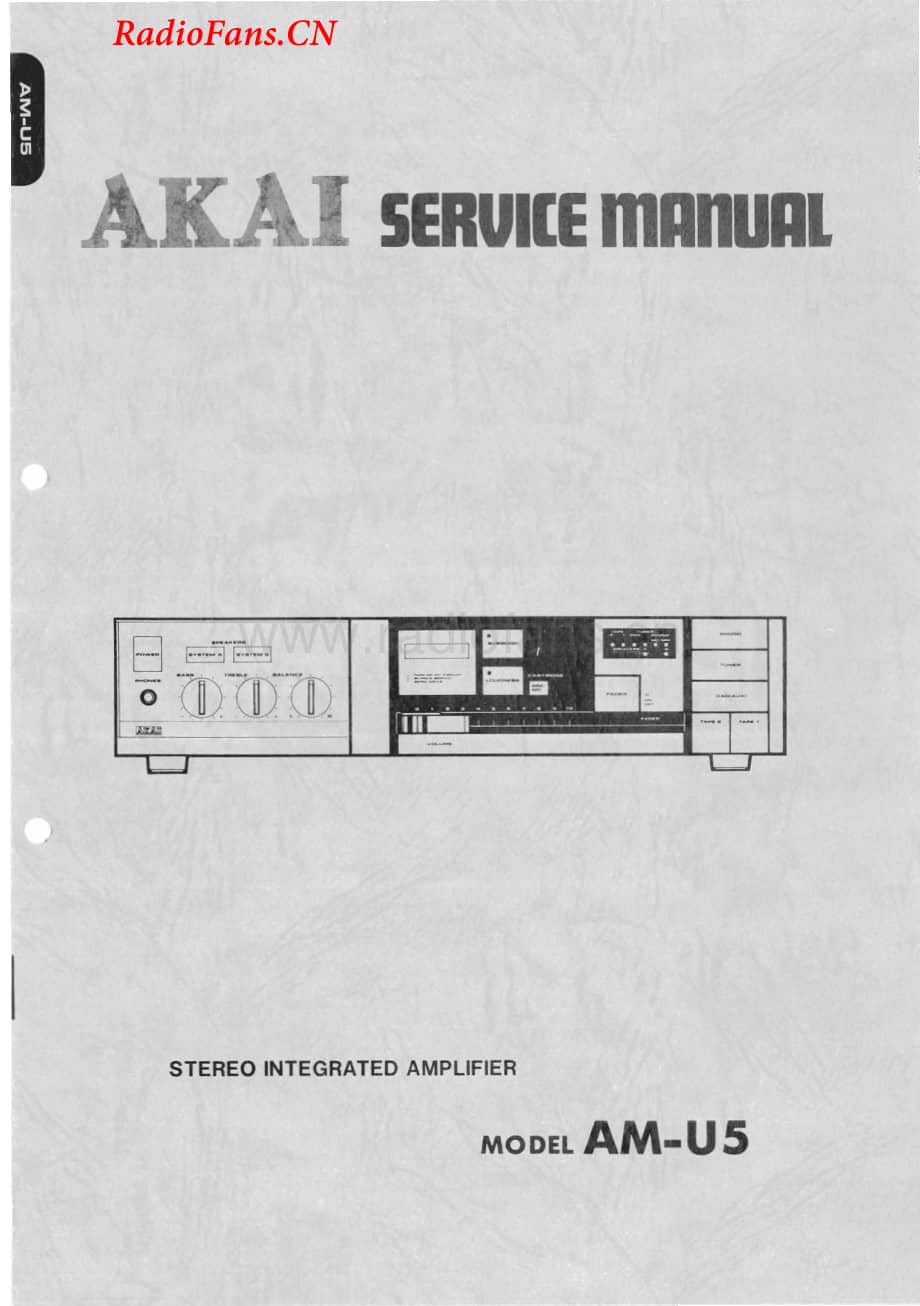 Akai-AMU5-int-sm维修电路图 手册.pdf_第1页