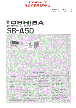 Toshiba-SB-A50-Service-Manual电路原理图.pdf