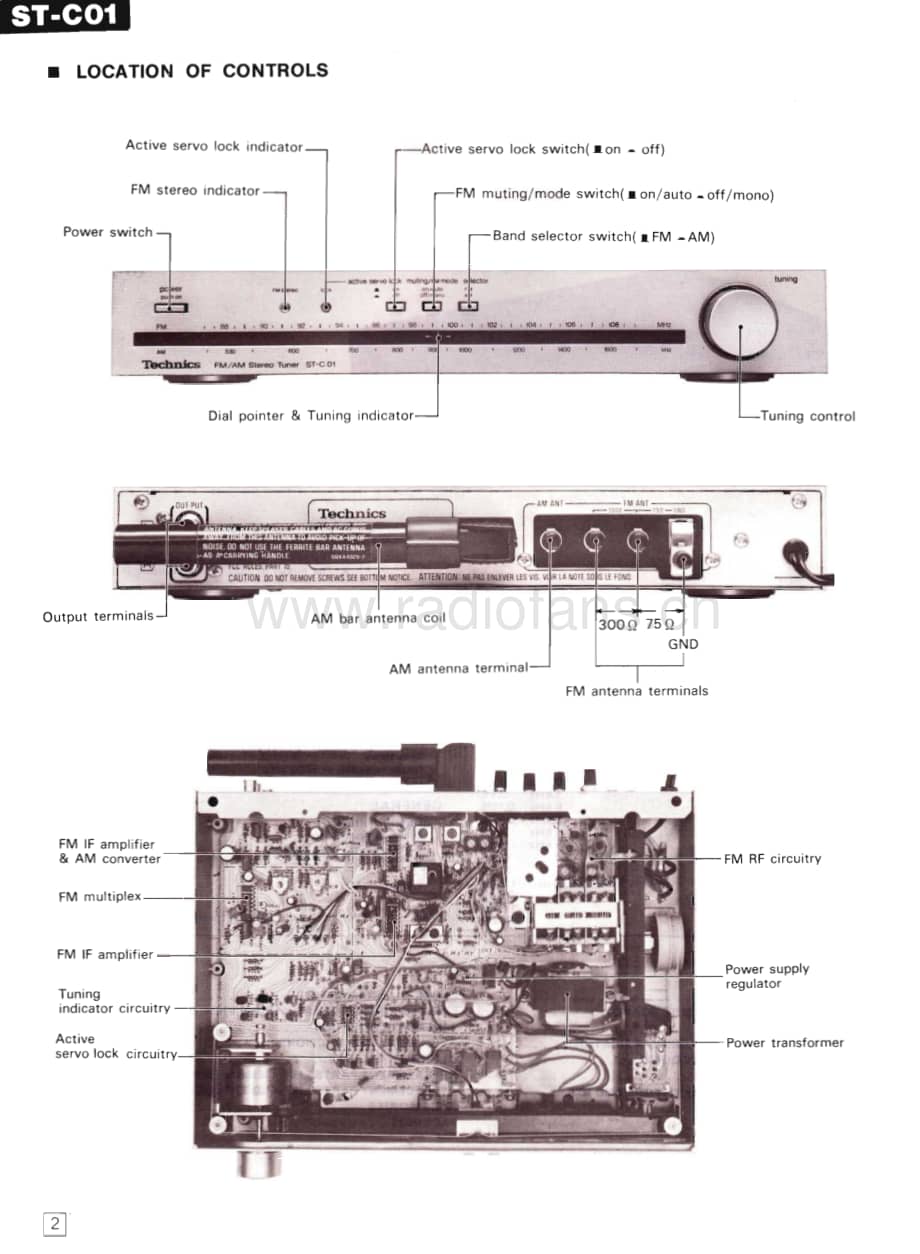 Technics-STC-01-Service-Manual电路原理图.pdf_第2页