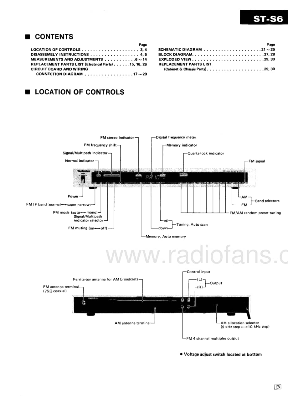 Technics-STS-6-Service-Manual电路原理图.pdf_第3页