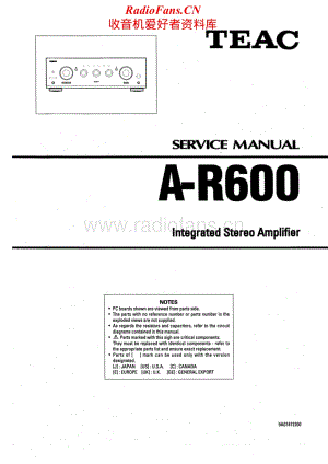 Teac-AR-600-Service-Manual电路原理图.pdf