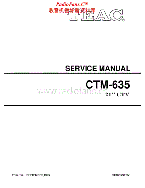 Teac-CT-M635-Service-Manual电路原理图.pdf