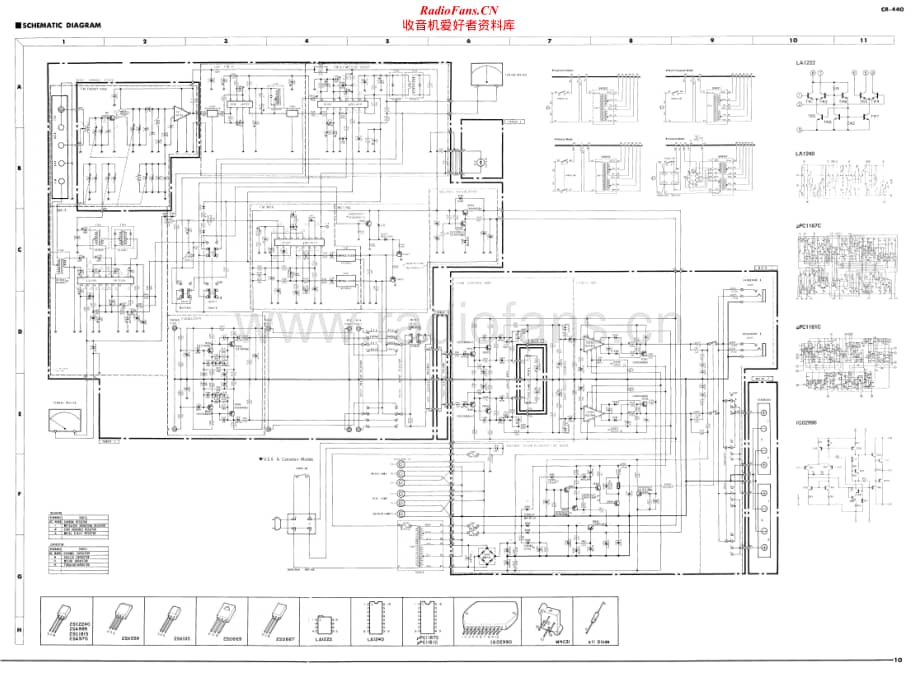 Yamaha-CR-440-Schematic电路原理图.pdf_第1页