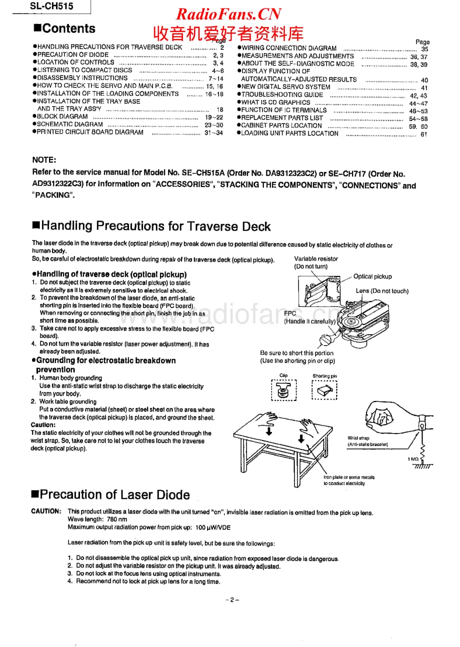 Technics-SLCH-515-Service-Manual电路原理图.pdf_第2页