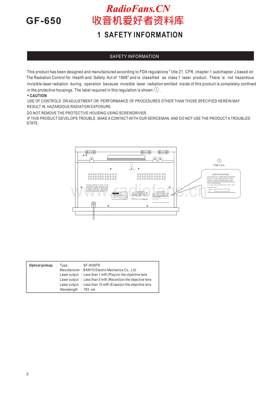 Teac-GF-650-Service-Manual电路原理图.pdf_第2页