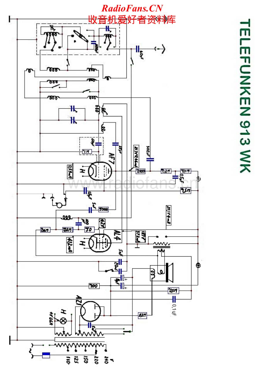 Telefunken-913-WK-Schematic电路原理图.pdf_第1页