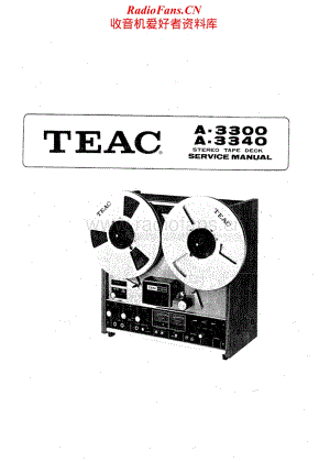 Teac-A-3300-A-3340-Service-Manual电路原理图.pdf