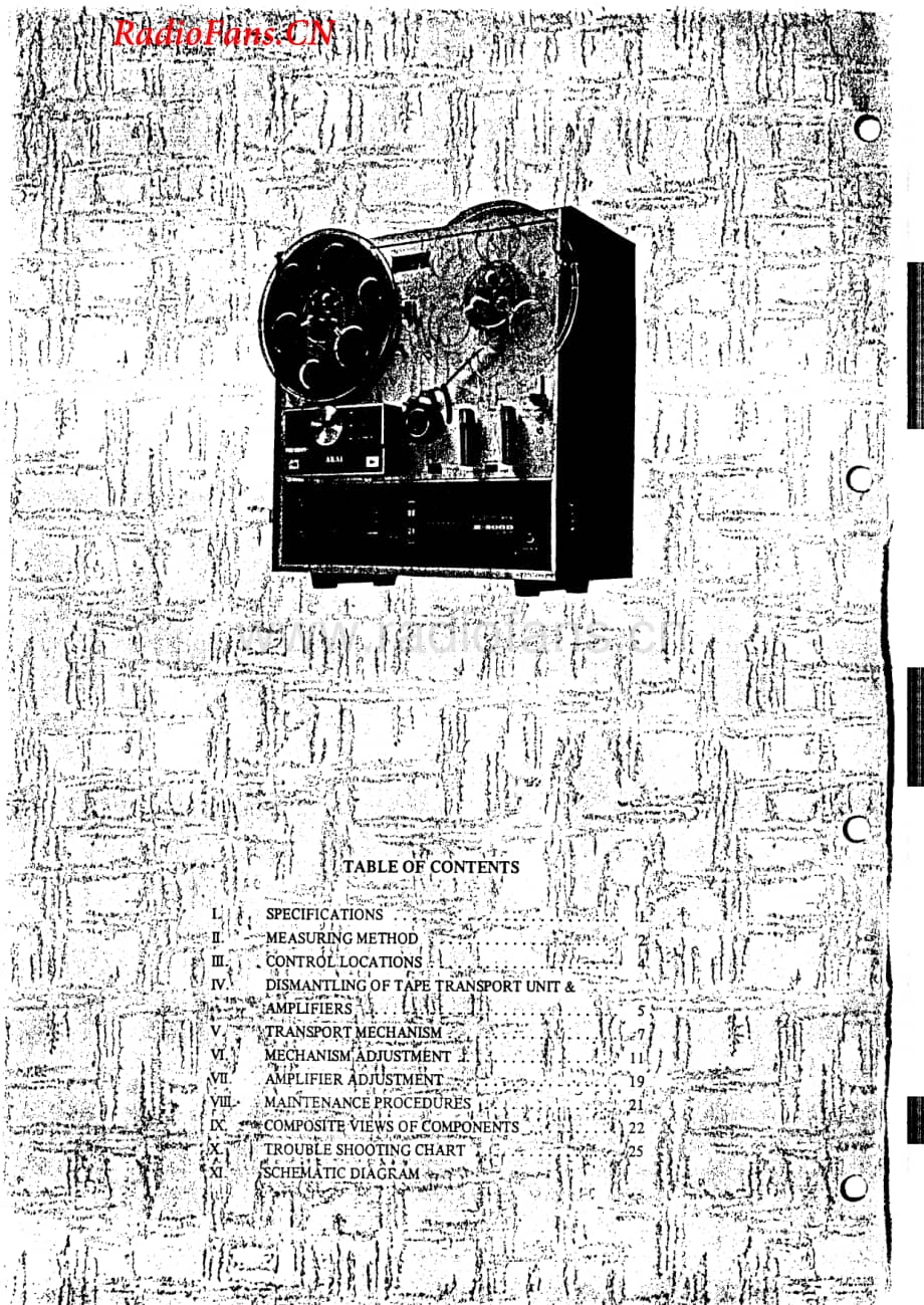 Akai-X200D-tape-sm维修电路图 手册.pdf_第2页