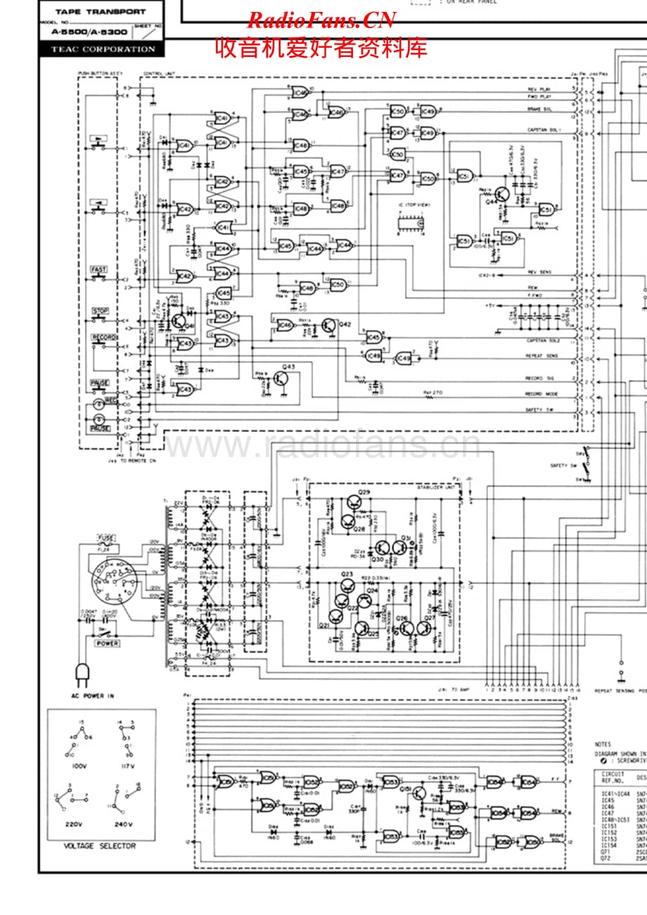 Teac-A-5500-Schematic电路原理图.pdf_第2页