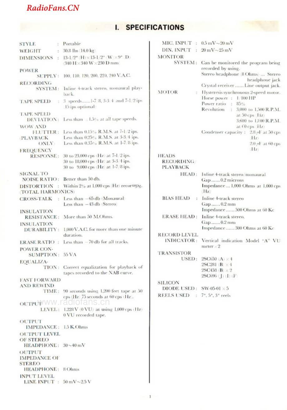 Akai-X150D-tape-sm维修电路图 手册.pdf_第3页