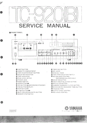 Yamaha-TC-920-B-Service-Manual电路原理图.pdf