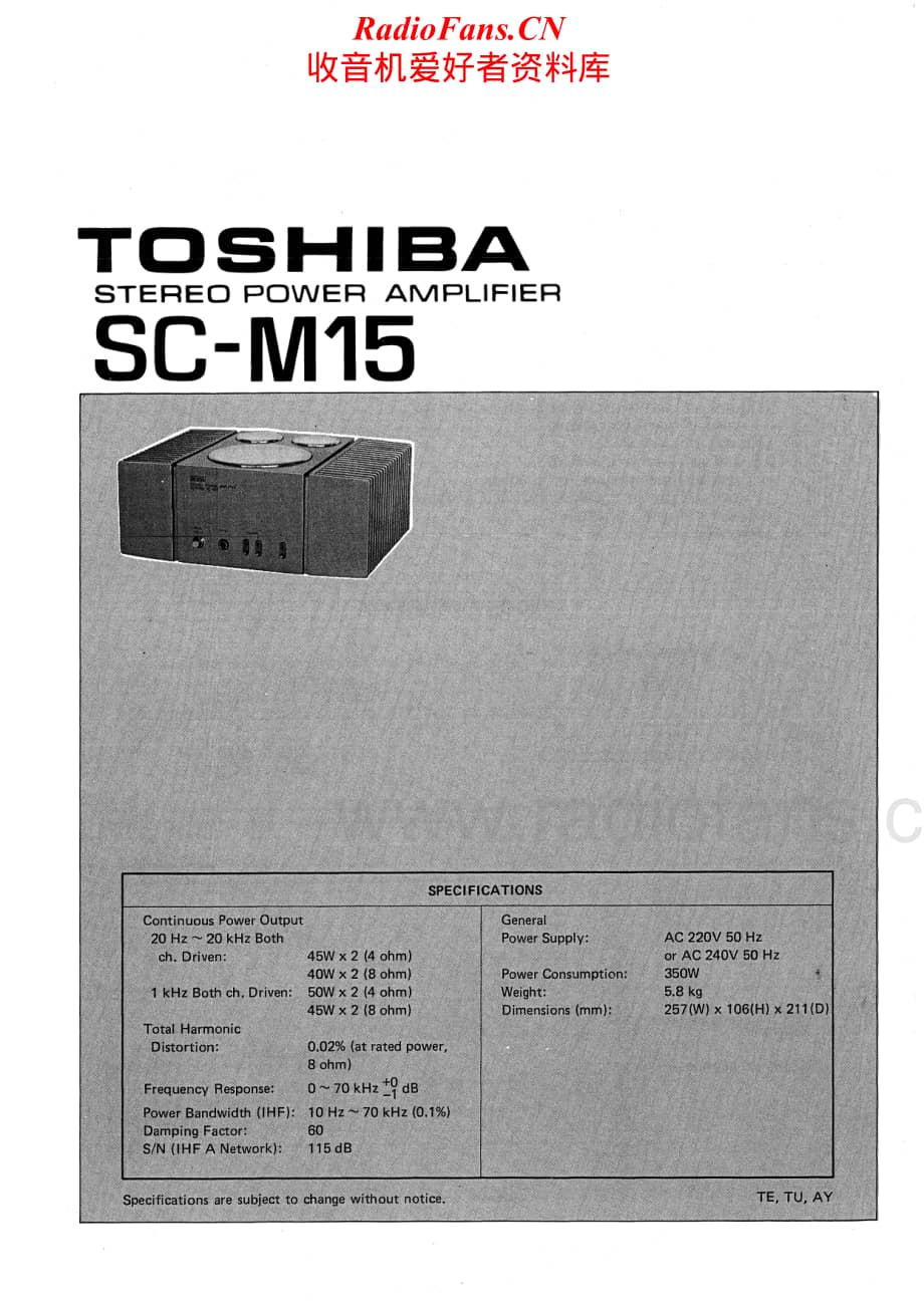 Toshiba-SC-M15-Service-Manual电路原理图.pdf_第1页