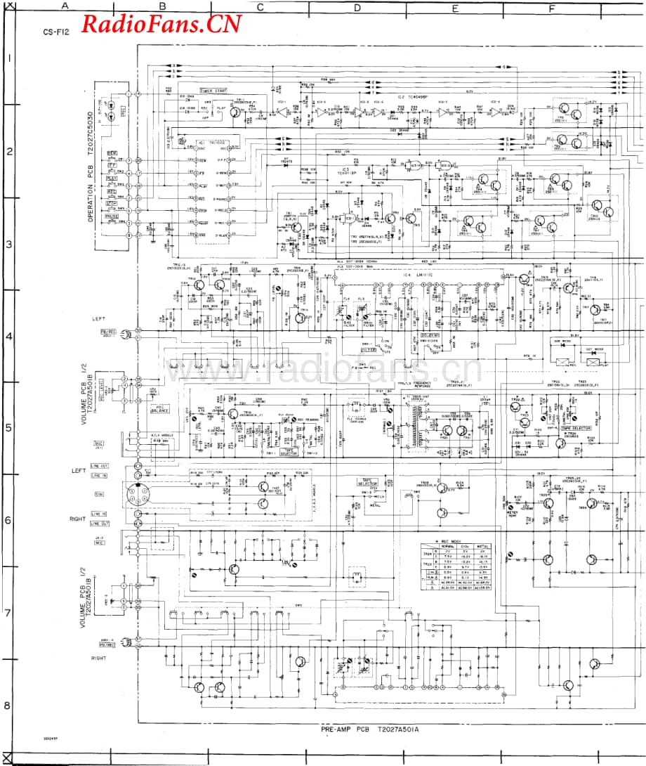 Akai-CSF12-tape-sch维修电路图 手册.pdf_第2页