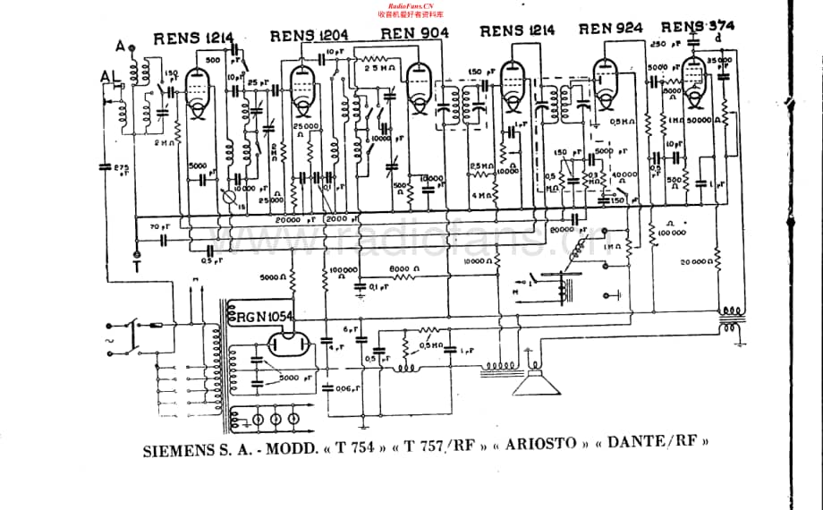 Telefunken-754-Schematic电路原理图.pdf_第1页