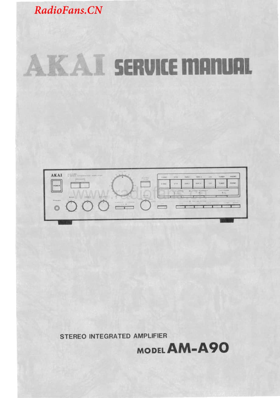 Akai-AMA90-int-sm维修电路图 手册.pdf_第1页