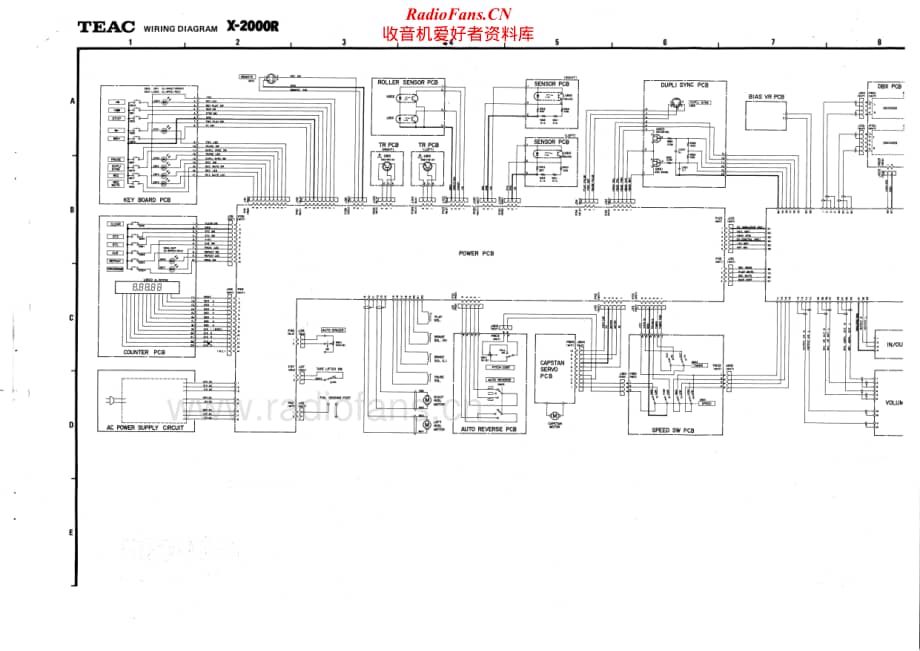 Teac-X-2000R-Schematic电路原理图.pdf_第2页