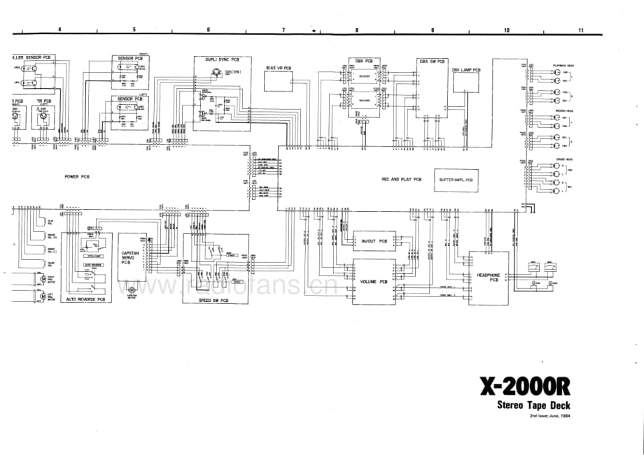 Teac-X-2000R-Schematic电路原理图.pdf_第3页