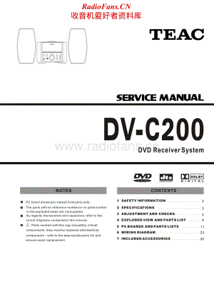 Teac-DV-C200-Service-Manual电路原理图.pdf