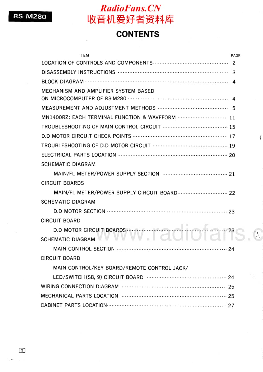 Technics-RSM-280-Service-Manual电路原理图.pdf_第2页