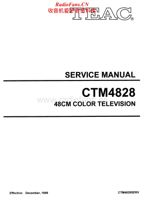 Teac-CT-M4828-Service-Manual电路原理图.pdf