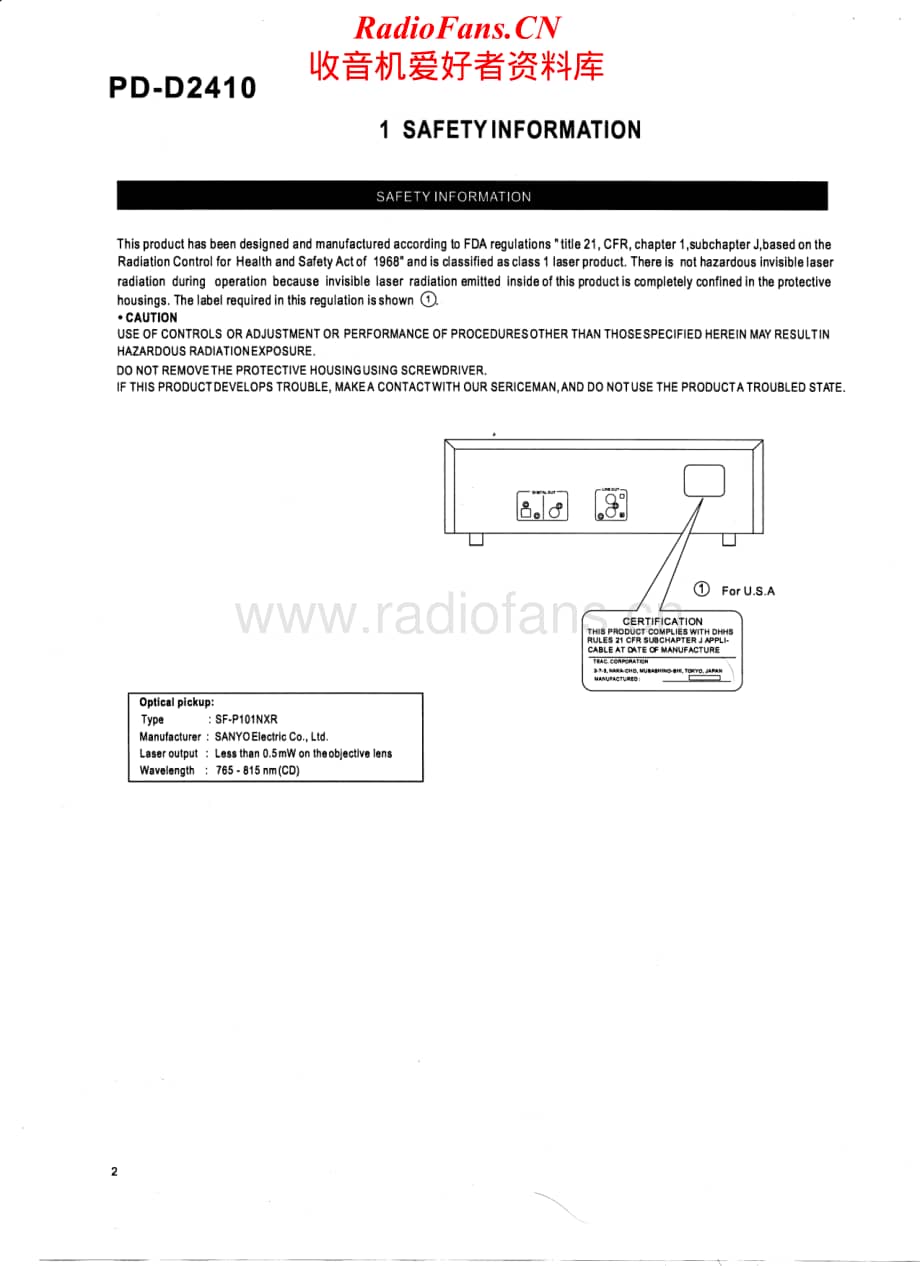 Teac-PD-D2410-Service-Manual电路原理图.pdf_第2页