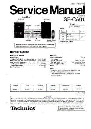 Technics-SECA-01-Service-Manual电路原理图.pdf