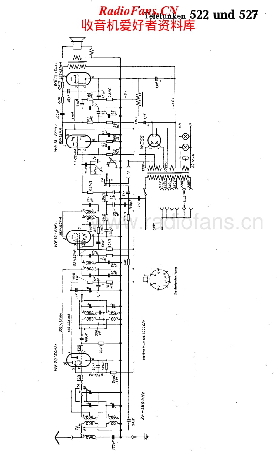 Telefunken-522-Schematic电路原理图.pdf_第1页