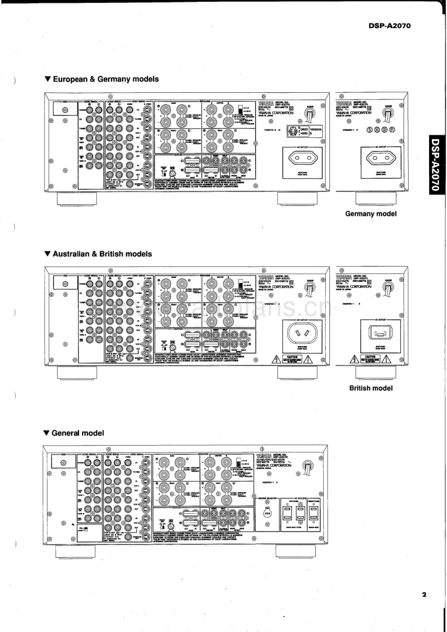 Yamaha-DSPA-270-Service-Manual电路原理图.pdf_第3页