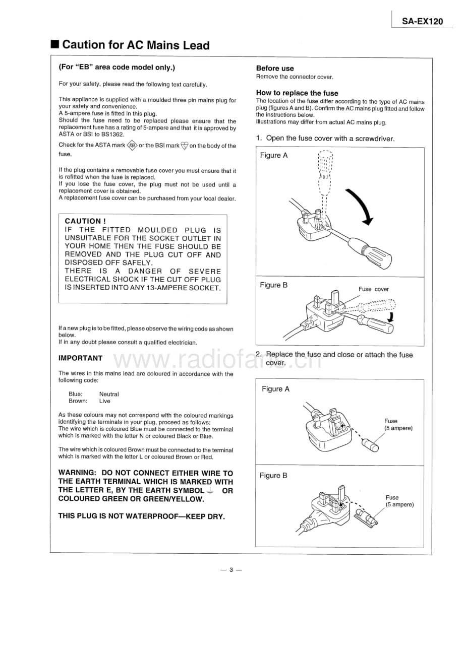 Technics-SAEX-120-Service-Manual电路原理图.pdf_第3页