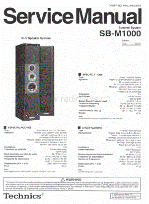 Technics-SBM-1000-Service-Manual电路原理图.pdf