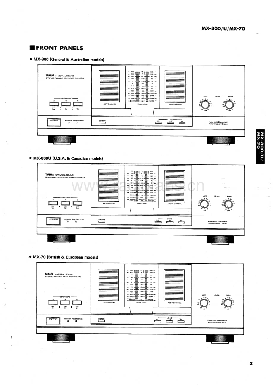 Yamaha-MXU-Service-Manual电路原理图.pdf_第3页