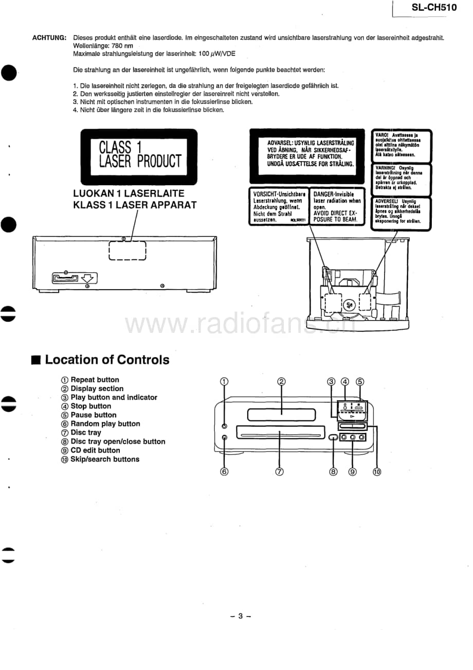 Technics-SLCH-510-Service-Manual电路原理图.pdf_第3页