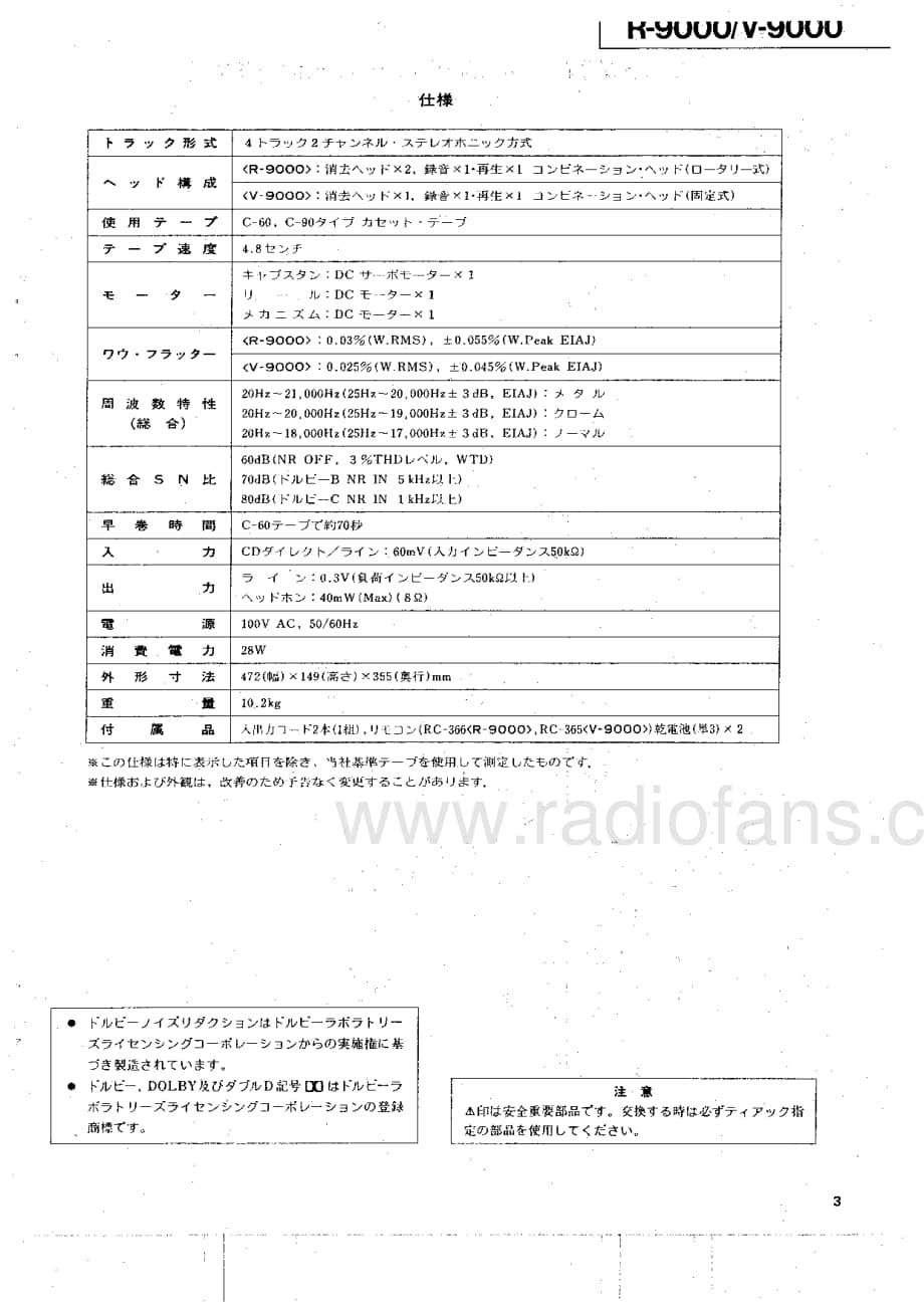 Teac-V-9000-Service-Manual电路原理图.pdf_第3页