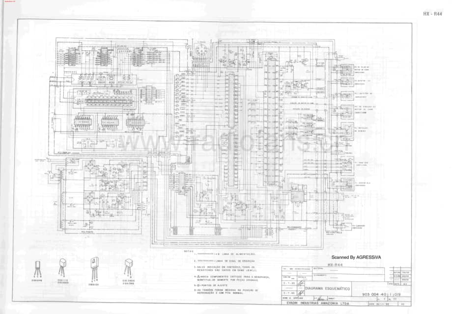 Akai-HXR44-tape-sch维修电路图 手册.pdf_第2页
