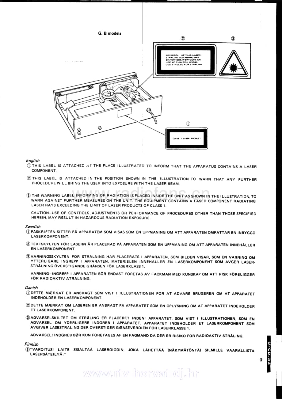 Yamaha-CDX-710-Service-Manual电路原理图.pdf_第3页